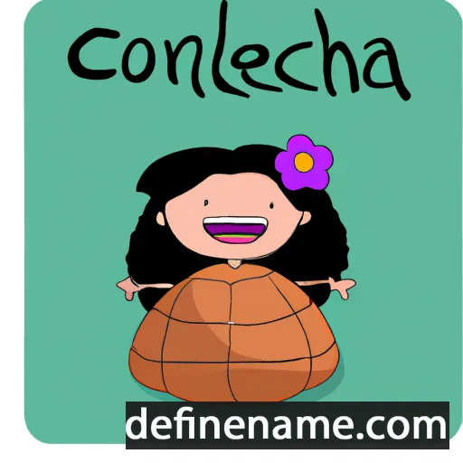 cartoon of the name Concha