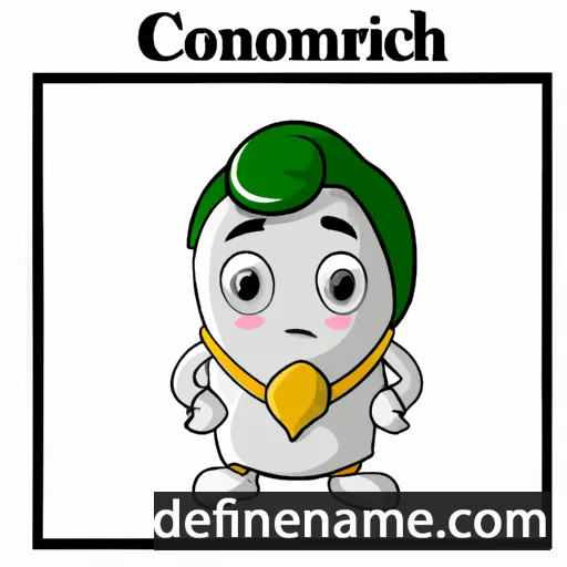 cartoon of the name Conchobhar