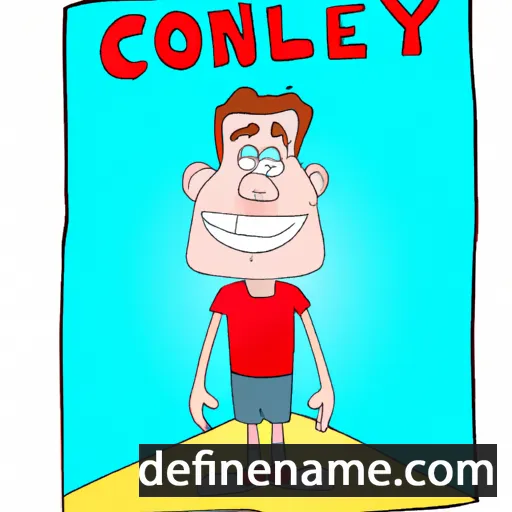 cartoon of the name Conley