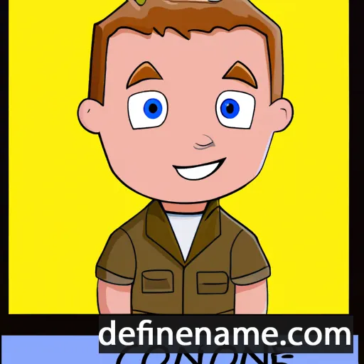 cartoon of the name Connor