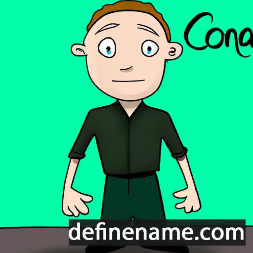 cartoon of the name Conor