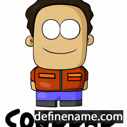 cartoon of the name Conrad