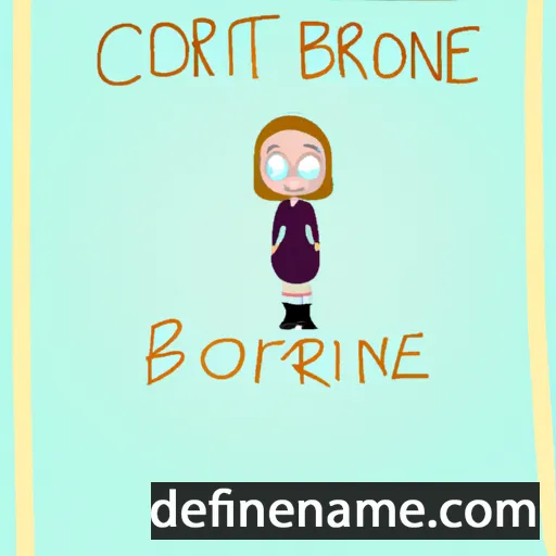 Corinne cartoon