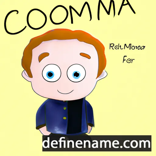 cartoon of the name Cormacc