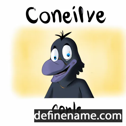 cartoon of the name Corneille