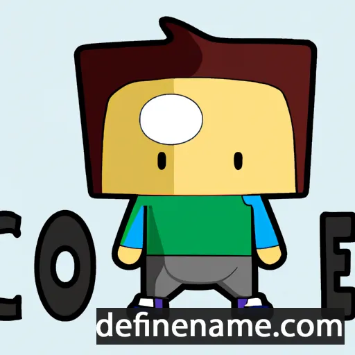 cartoon of the name Cosme