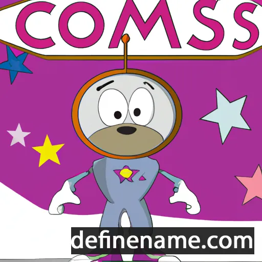 cartoon of the name Cosmo