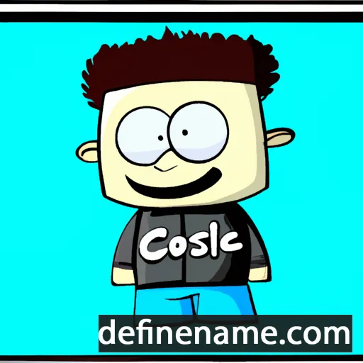 cartoon of the name Costel