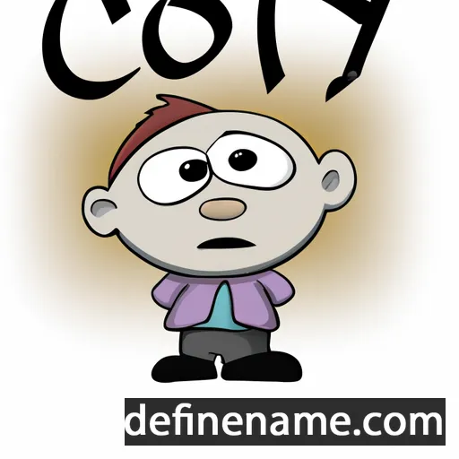 Coty cartoon