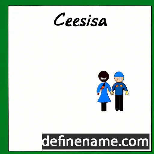 Crescencia cartoon