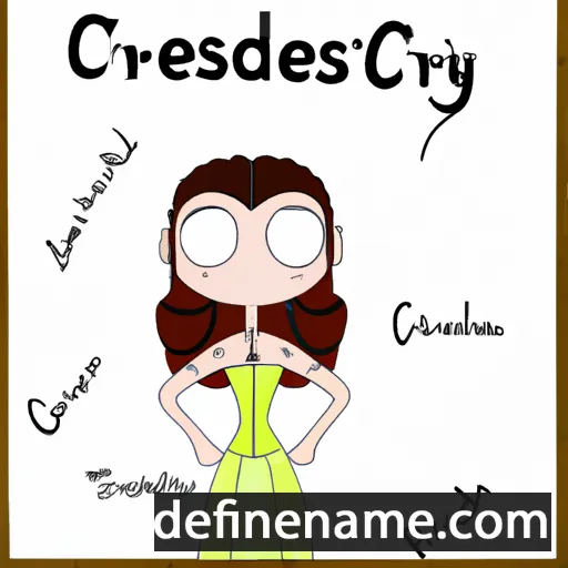 cartoon of the name Cressida