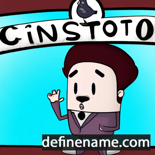 Crisóstomo cartoon