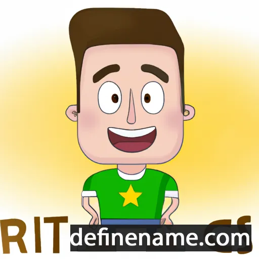 cartoon of the name Cristiano