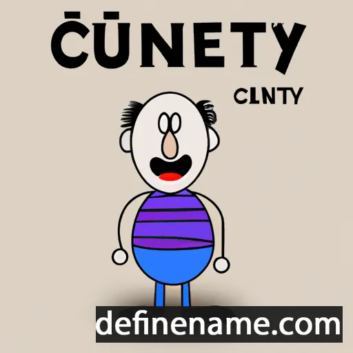 cartoon of the name Cüneyt