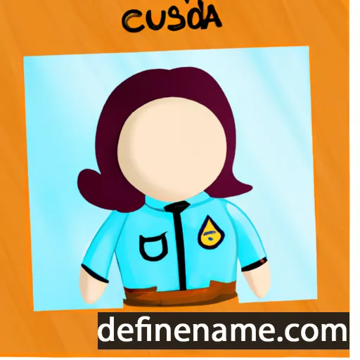 Custódia cartoon