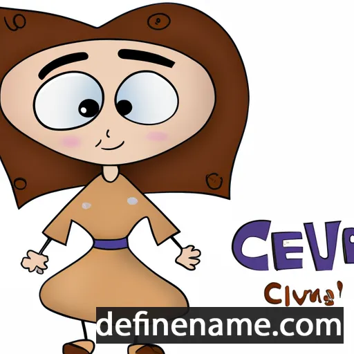 cartoon of the name Cveta