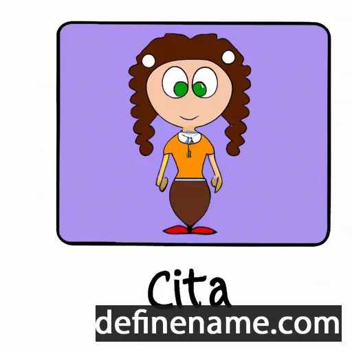 cartoon of the name Cvita