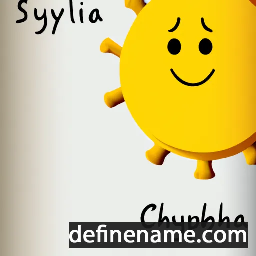 cartoon of the name Cyneburga