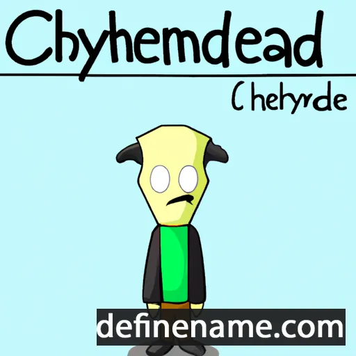 cartoon of the name Cyneheard