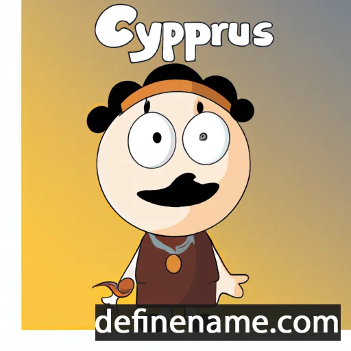 Cyprianus cartoon