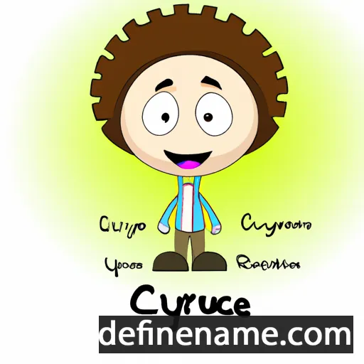 Cyriaque cartoon