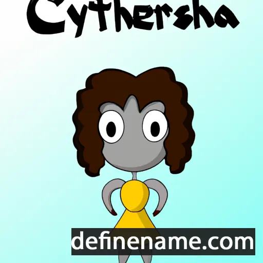 cartoon of the name Cytherea