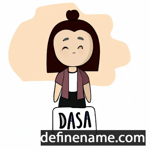 Dáša cartoon