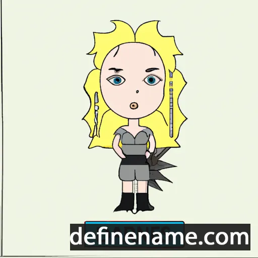 cartoon of the name Daenerys