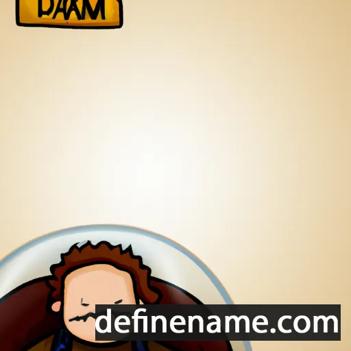 cartoon of the name Dagmar