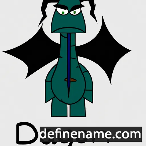 cartoon of the name Dagon