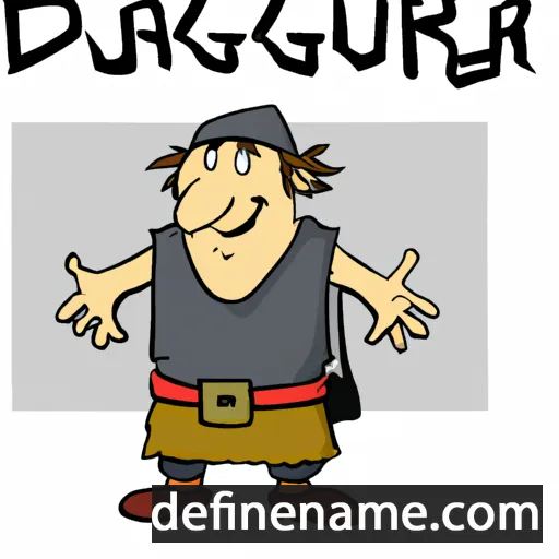 cartoon of the name Dagur