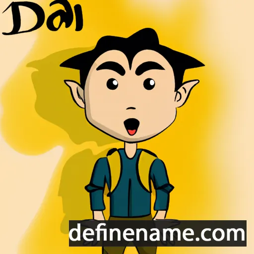 cartoon of the name Dai