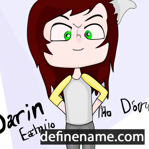 cartoon of the name Daireann