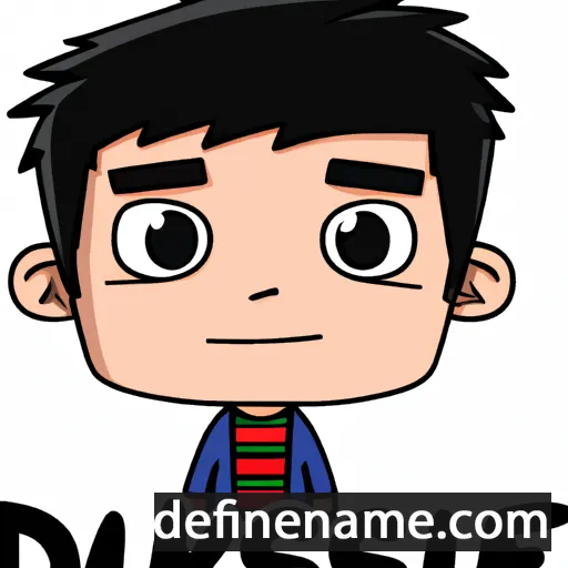 cartoon of the name Daisuke