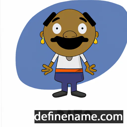 cartoon of the name Dalitso