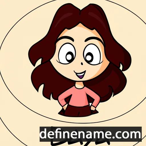 cartoon of the name Dalya