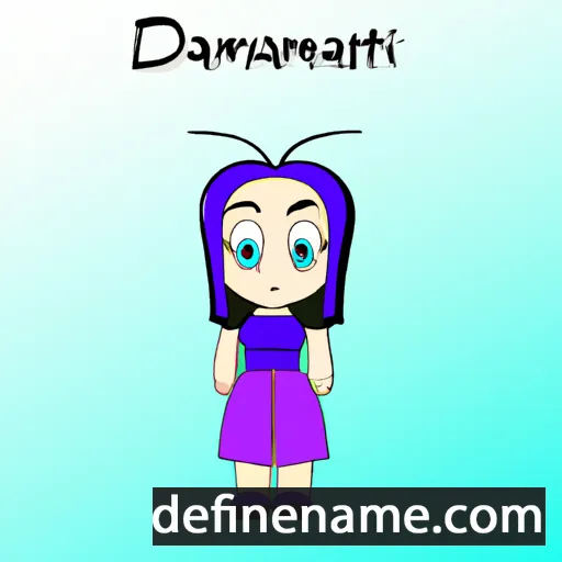 Damhnait cartoon