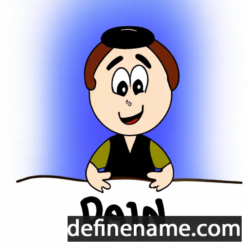 cartoon of the name Damijan