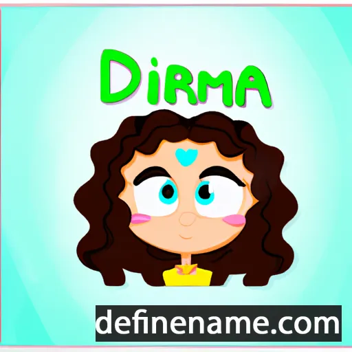 Damira cartoon