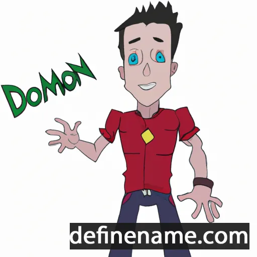 Damon cartoon