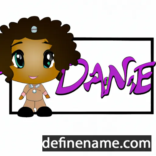 cartoon of the name Danaë