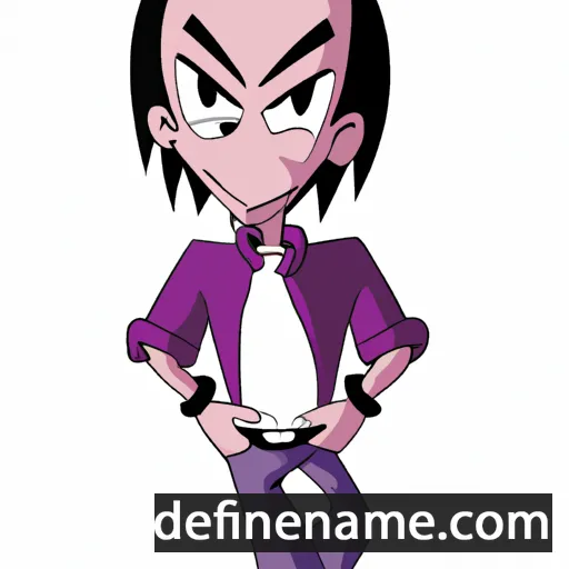 cartoon of the name Dancho