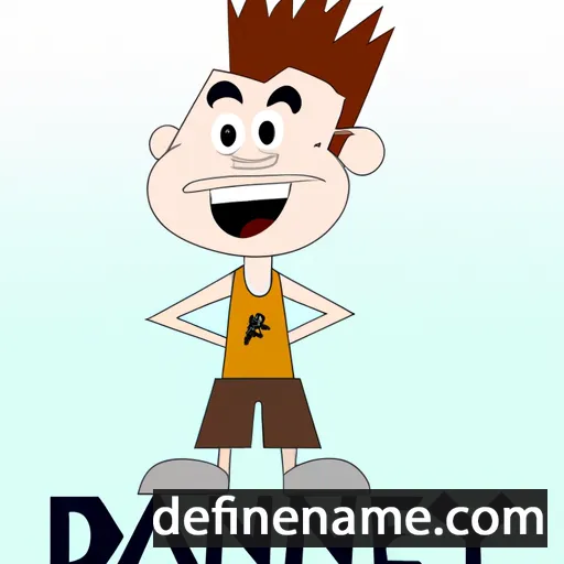 cartoon of the name Danny