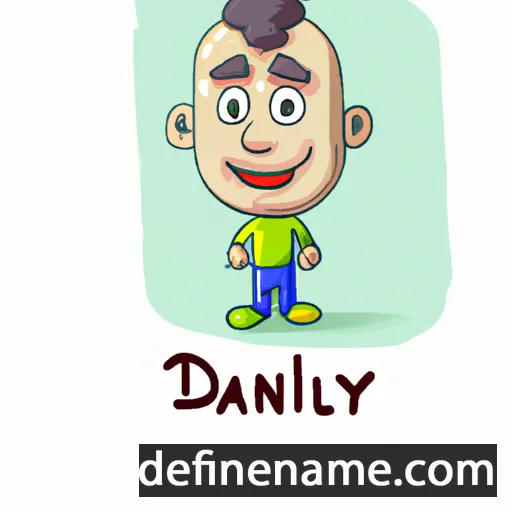 cartoon of the name Danyil