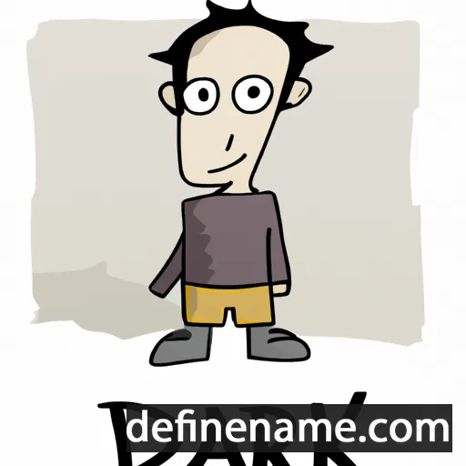 cartoon of the name Darek