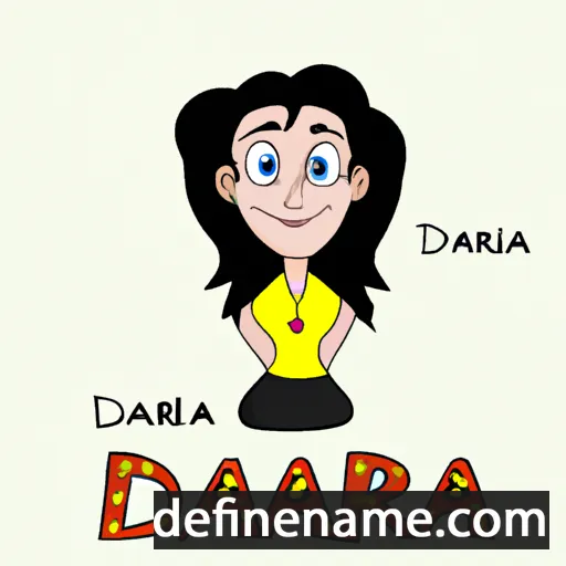 cartoon of the name Daria