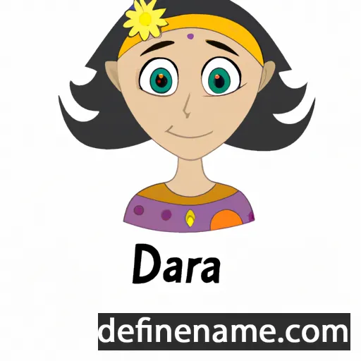 cartoon of the name Darija