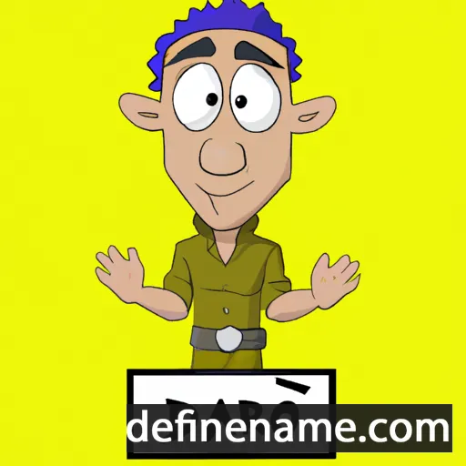 cartoon of the name Darijo