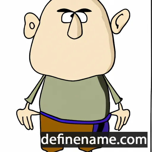 cartoon of the name Darius