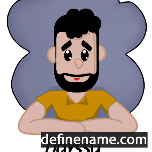 cartoon of the name Dariush